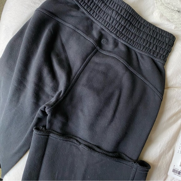 SOLD lululemon flared, wide leg sweatpants *black - Picture 4 of 5
